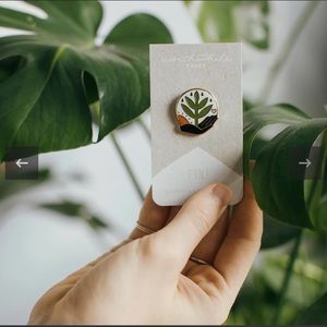 Worthwhile Paper Grow enamel pin